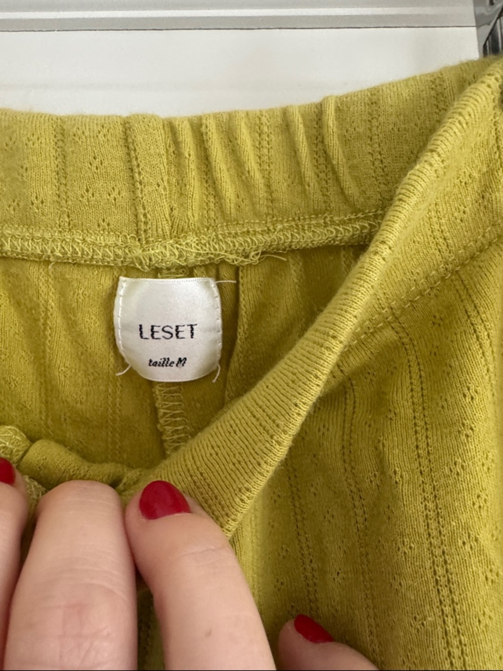 LESET Pointelle Boxer Pant - Picture 2 of 5